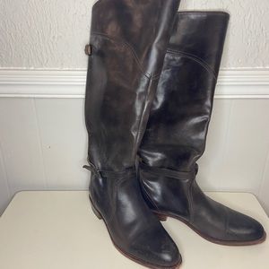 FRYE Brown Leather Boots